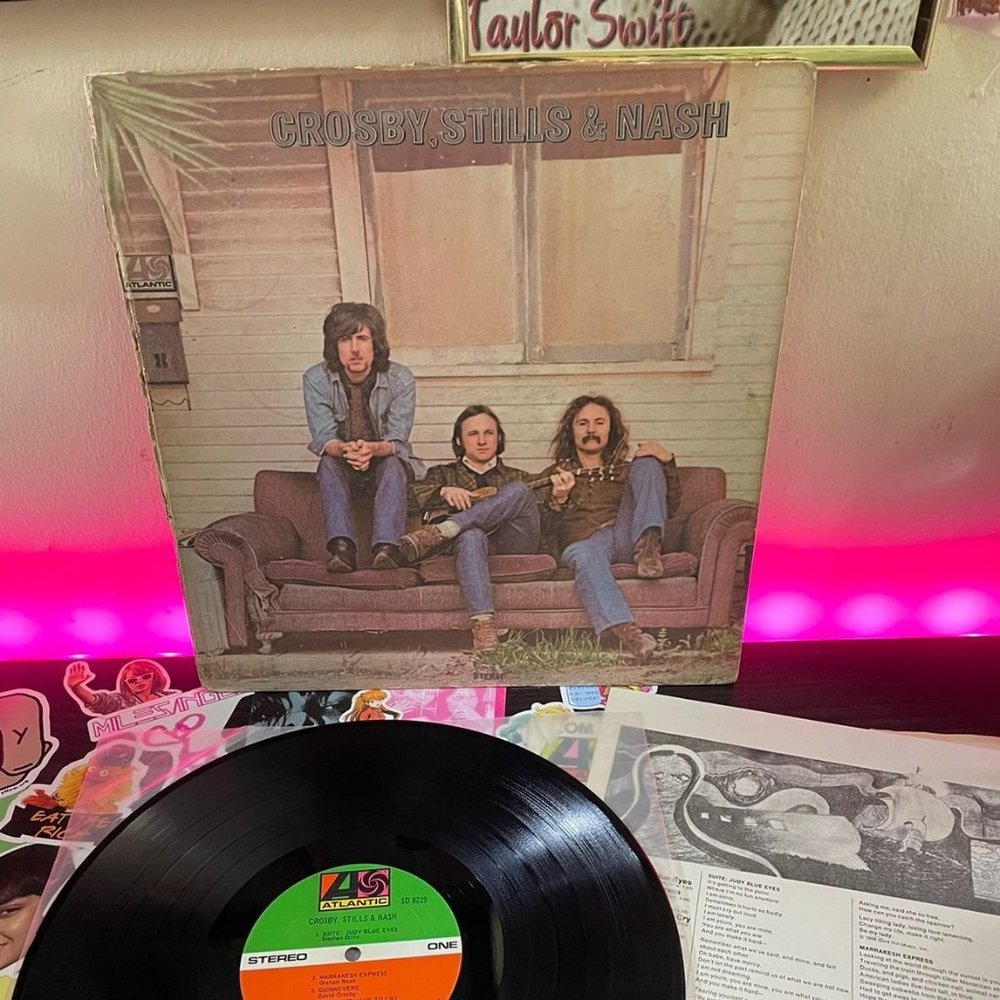 COPY - Crosby, Stills & Nash, "Crosby, Stills & Nash" 1969 Vinyl LP